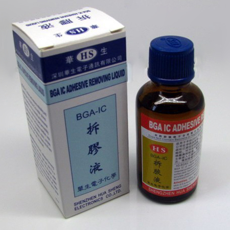 BGA IC Chip Adhesive Removing Liquid 30ml